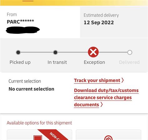 Request for ID to export this shipment and release it from Denied ...