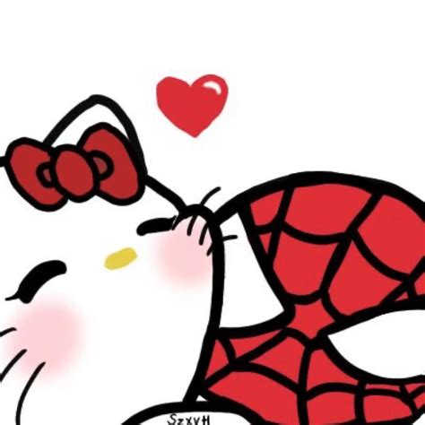 10 Hello Kitty X Spiderman Coloring Pages | Bratz Coloring