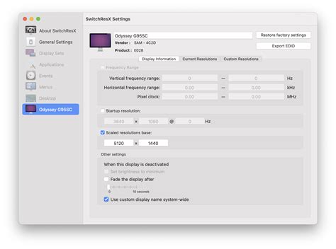 Samsung Odyssey G95SC