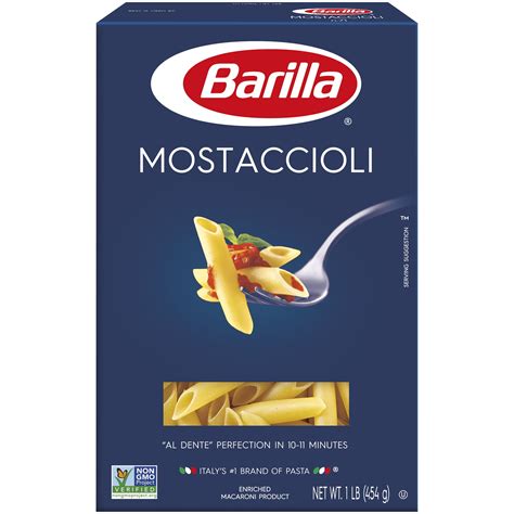 Barilla® Classic Blue Box Pasta Mostaccioli 16 oz - Walmart.com ...