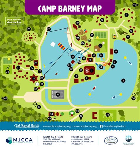 CBM21_Brochure_Map | Camp Barney Medintz