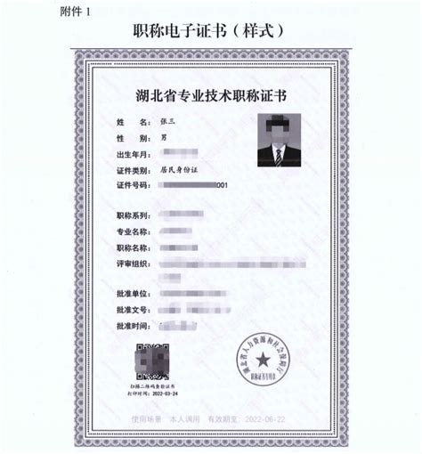 湖北省关于实行专业技术职称电子证书的通知_初级会计职称-正保会计网校