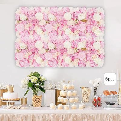 ShirmyHouse Artificial Flower Wall Backdrop Flower Wall Decor India | Ubuy