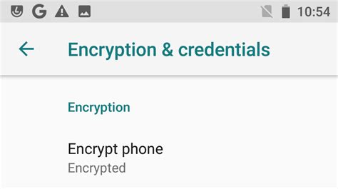 Disk Encryption Enabled Android 的图像结果
