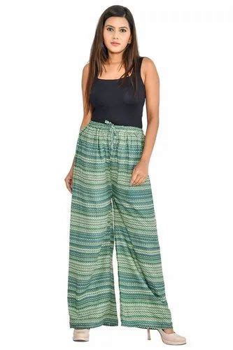 Palazzo Pant - Ladies Rayon Printed Jumbo Palazzo Pants Trader ...