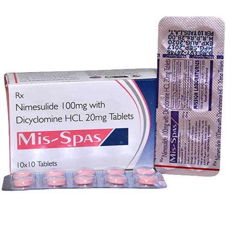 MIS-SPAS Tablets Lifevision Healthcare