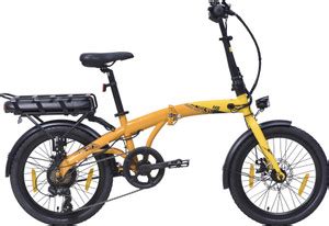 LECTRO H8 Foldable 20 inches 7 Gear Lithium-ion (Li-ion) Electric Cycle ...