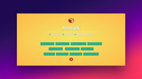 HTML/CSS Modals 的图像结果