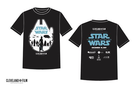 "Star Wars: The Rise of Skywalker" 2019 Screening T-shirt - Cleveland Film