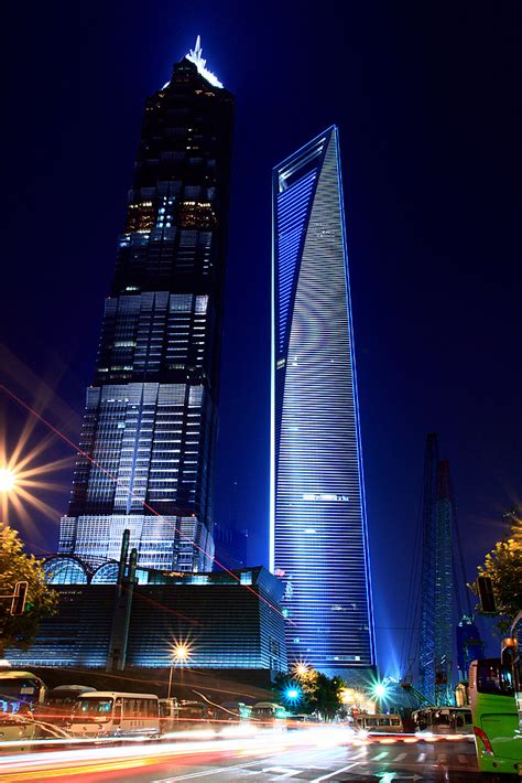 上海陆家嘴的三大高层建筑高清图片下载_红动中国