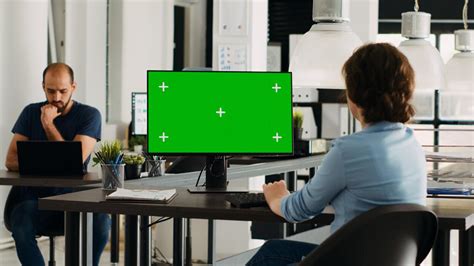 Green Screen Monitor 的图像结果