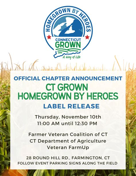 CT Chapter of the Farmer Veterans Coalition Homegrown by Heroes