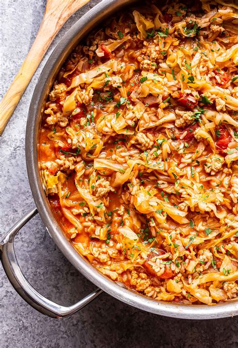 Unstuffed Cabbage Rolls Skillet - Recipe Runner