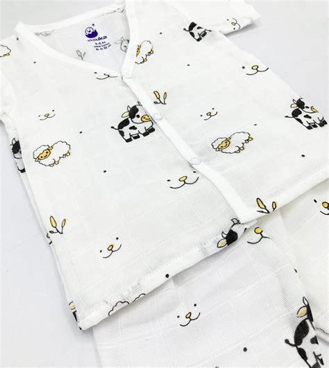 Newborn Summer Clothes – Cotton Muslin Shirt & Shorts Set | Zizuka – zizuka