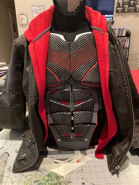 Titans Red Hood Armor TEMPLATE DOWNLOAD - Etsy