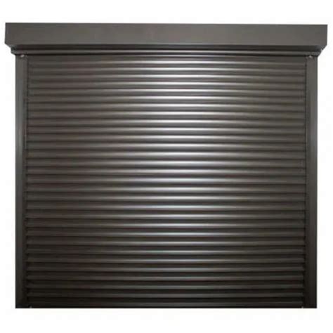 Mild Steel Rolling Shutter - Black Mild Steel Manual Rolling Shutter ...