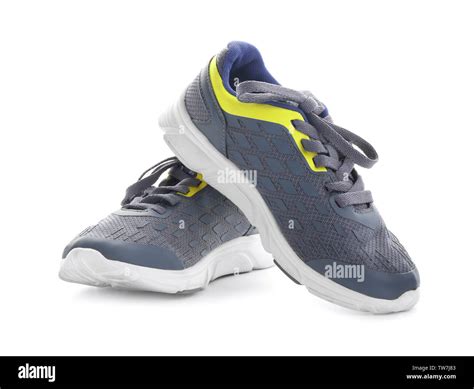 Grey tennis shoes hi-res stock photography and images - Alamy