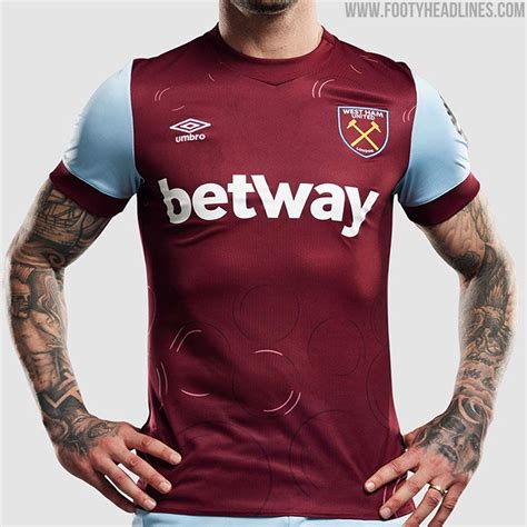 Bubble Design: West Ham 23-24 Home Kit Released - Footy Headlines