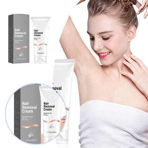 GHSOHS Hair Removal Cream for Body Hair Gentle Formula for Sensitive ...