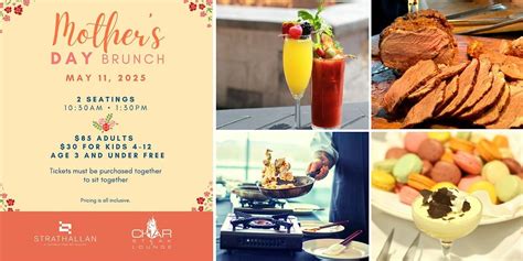 2025 Mothers Day Brunch at Strathallan, The Strathallan Rochester Hotel ...