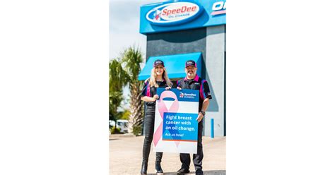 SpeeDee Oil Change & Auto Service® Supports Breast Cancer Awareness ...