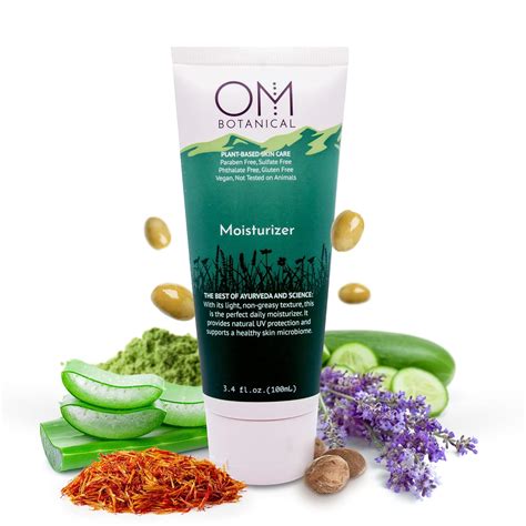 Skin Soft Organic Moisturizer Natural Sun Screen. Facial Moisturizing ...