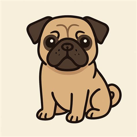 Pug Drawing
