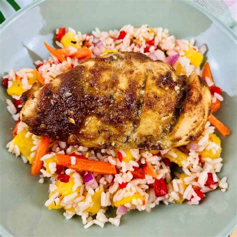 Unofficial Slimming World Jerk Chicken With Caribbean Rice Recipe