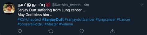 [BREAKING] Sanjay Dutt Diagnosed With Stage 3 Lung Cancer, Will Leave ...