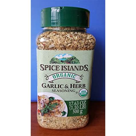 Spice Islands Organic Garlic & Herb Seasoning 17.6Oz - Walmart.com