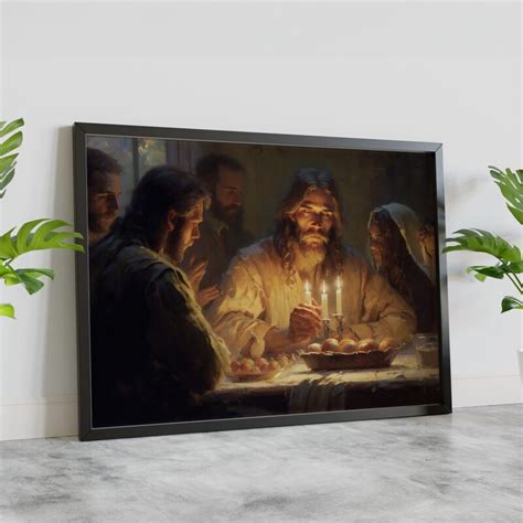 Last supper religious concept assembly jesus christ - Vignette Store