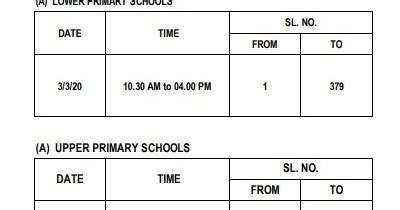 Dhemaji District Verification Schedule 2020- LP/ UP Teachers ...