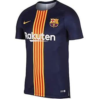 NIKE Men's Soccer F.C. Barcelona Dri-Fit Squad Training Top (X-Large ...