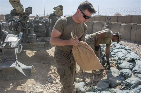 Dropping steel rain, artillerymen deter enemy rockets in Afghanistan ...