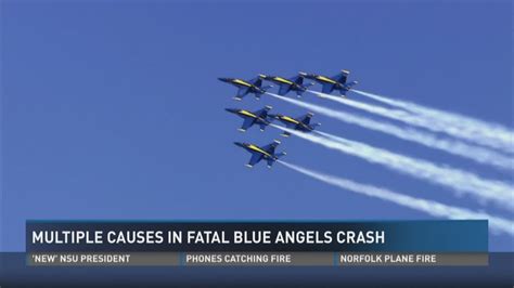 Navy: Pilot error primary cause of fatal Blue Angels crash | 13newsnow.com