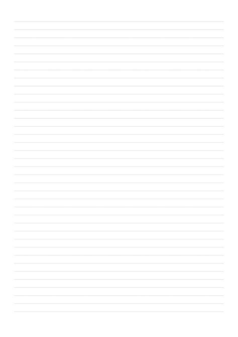 Printable Lined Paper PDF. Wide Ruled Paper. College Ruled Paper ...