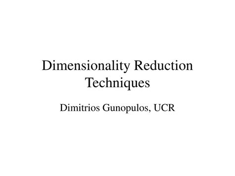 Dimensionality Reduction Tutorial 的图像结果