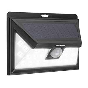 Mr Beams Solar Wedge Plus 24 LED Security Outdoor Motion Sensor Wall ...
