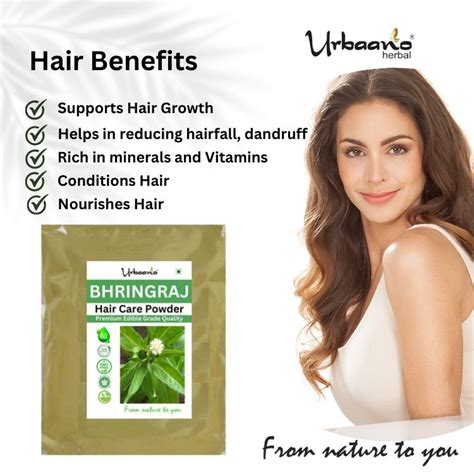 Organic Bhringraj Powder, Premium Quality – Urbaano Herbal