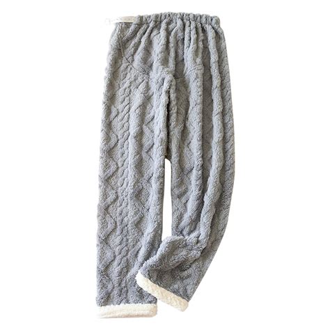 HaiMao Flower Textured Plush Pajama Pants Clearance Maternity Women ...