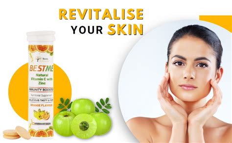 BESTMI Vitamin C & Zinc immunity booster made with Natural Amla Extract ...