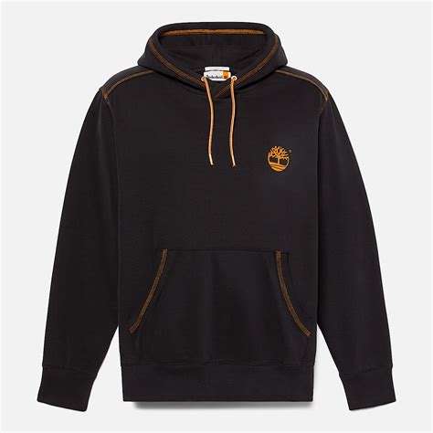 Men’s Contrast Stitch Logo Hoodie - Black | Timberland US