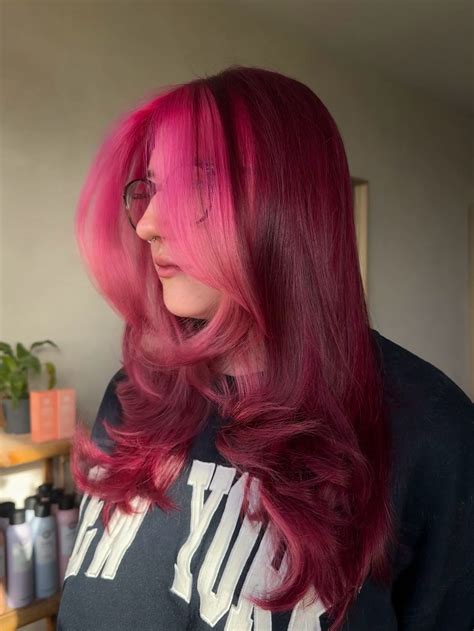 16 Must-See Dark Pink Hair Color Creations by Experts – Pixelify