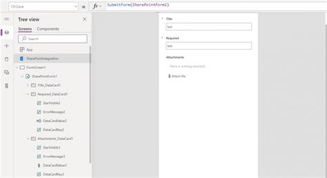 Power Apps Update Form 的图像结果