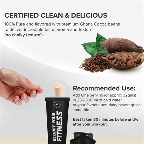 Buy Wellbeing Nutrition Plant Protein Dark Chocolate Hazelnut Flavour ...