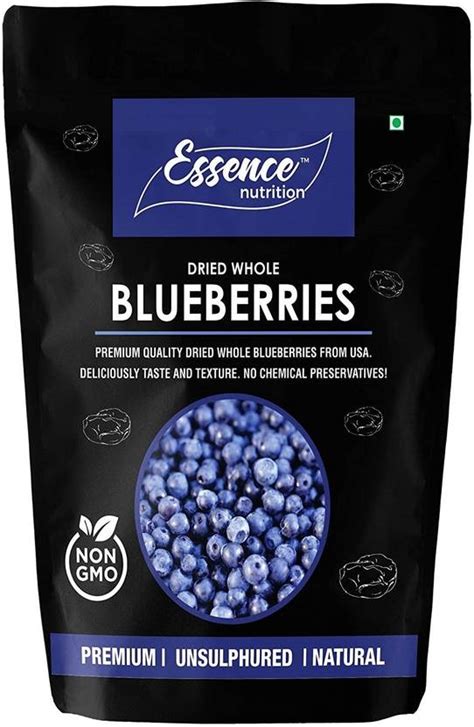 Essence Nutrition Unsweetened USA Blueberries - (200 Grams ...