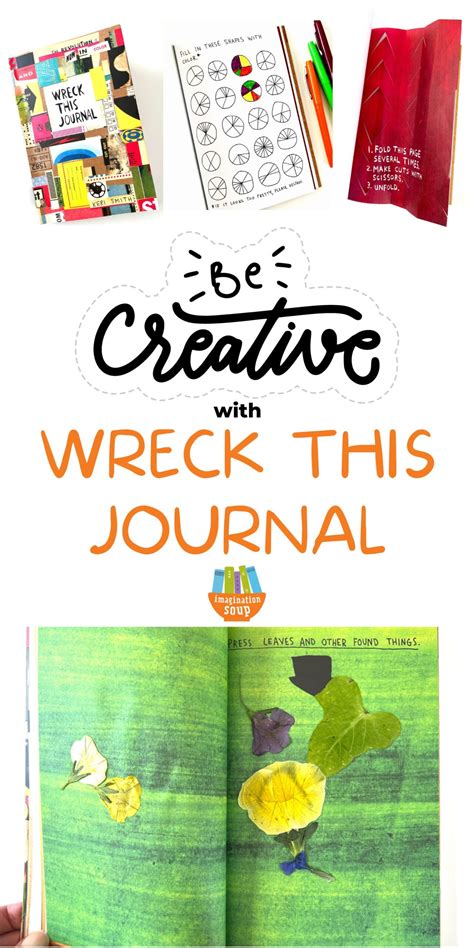 Creative Wreck This Journal Ideas