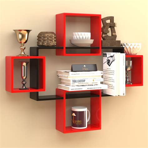 Buy Exclusively Designed Engineered Wood Intersecting Decorative Living ...