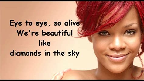 Rihanna Diamonds lyrics.mp4 - YouTube