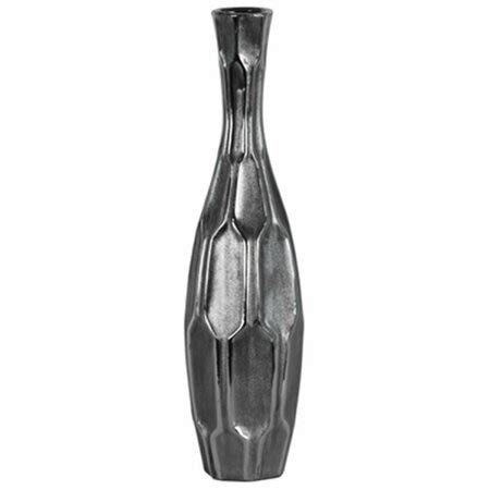 Urban Trends Collection Large Ceramic Round Bellied Vase with Long Neck ...
